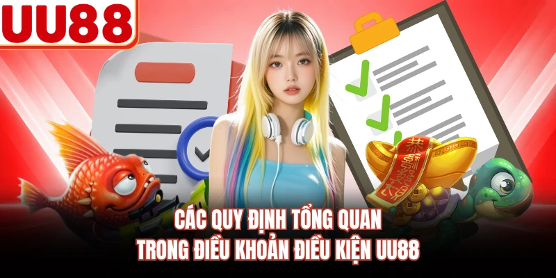 Các quy định tổng quan trong điều khoản điều kiện UU88